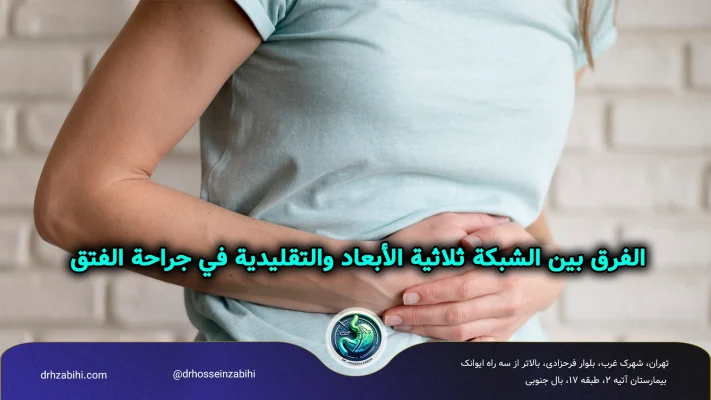 الشبكة ثلاثية الأبعاد والتقليدية